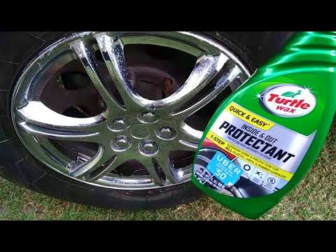 Turtle wax inside and out protectant spray test review
