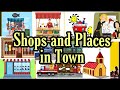 Shops and Places in Town Vocabulary #eslstudents