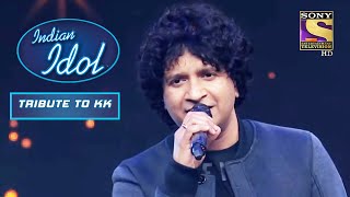KK Joins Indian Idol Contestants For &quot;Pyaar Ke Pal&quot; | Indian Idol | Tribute To KK