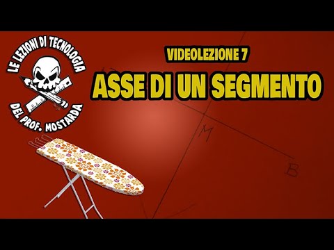 Videolezione 7 - Asse di un segmento - Classe Prima.