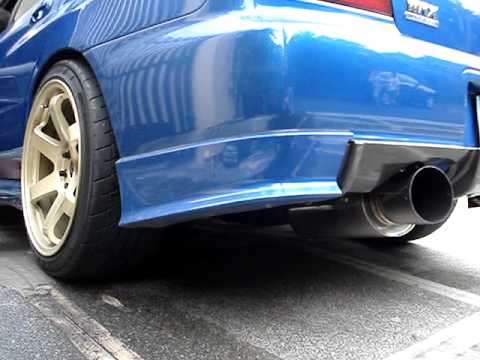 2001 Subaru Impreza WRX HKS Hi-Power Catback Exhaust