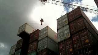 preview picture of video 'Container Yard in Navotas'