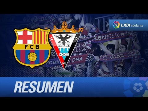 Resumen de FC Barcelona B (1-3) CD Mirandés - HD