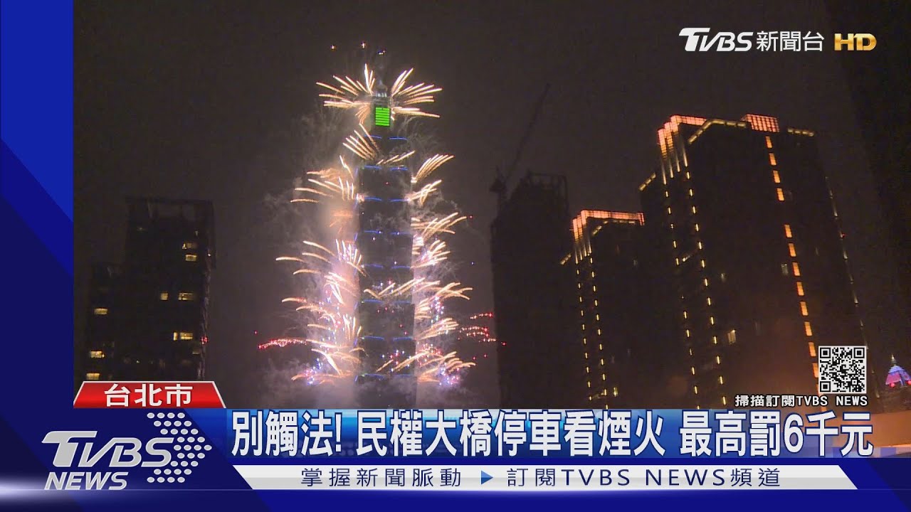 別群聚！避開101人潮　北市府推6煙火景點
