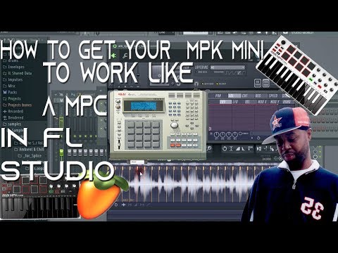 AKAI MPK MINI PLUS - Mini valdymo klaviatūra video