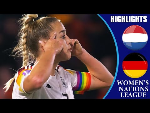 Netherlands vs Germany || HIGHLIGHTS || UEFA Women's Nations League 2025