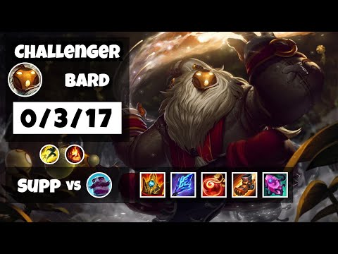 Bard vs Braum TURKISH Challenger SUPPORT (0/3/17) - v11.8