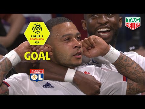 Goal Memphis DEPAY (42') / Olympique Lyonnais - Angers SCO (6-0) (OL-SCO) / 2019-20