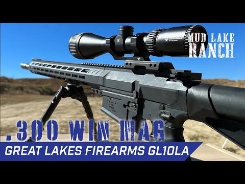 300 Win Mag GL10 LA, Great Lakes Firearms at Rocky Mountain Range Day