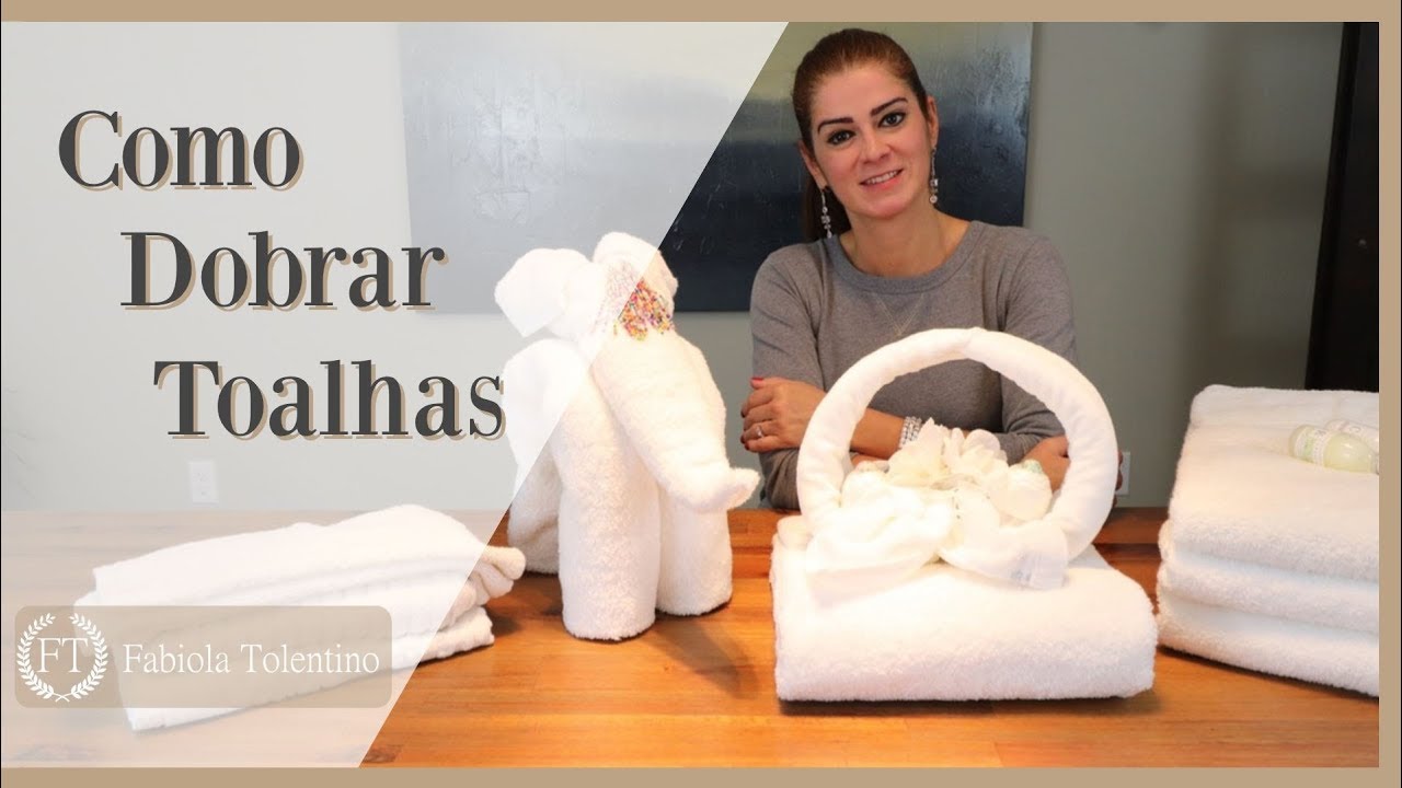 Como Dobrar Toalhas