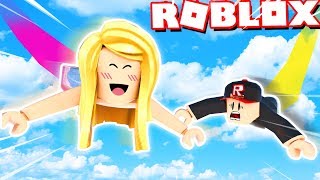 POWIETRZNE OBBY W ROBLOX?!✈️ (Roblox Free Falling Simulator) | Bella i Vito