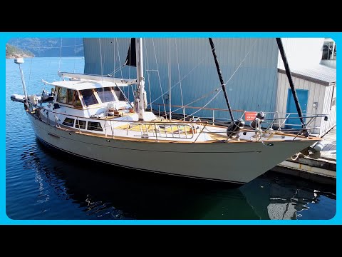 This 58' DREAM YACHT is a SHOCKING Value For What You Get [Full Tour] Learning the Lines