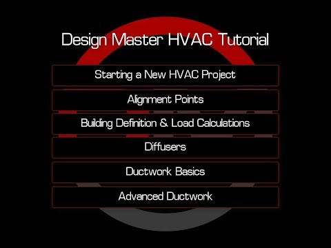 This video provides a tutorial on using Design Master HVAC, a specialized ductwork drafting and calculation plugin that operates within Autodesk AutoCAD.