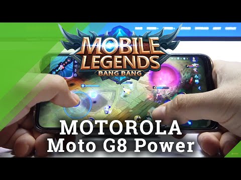 Motorola Moto G8 Power - Mobile Legends Gameplay & Settings