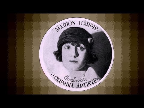 Marion Harris - Sweet Cookie (1921)