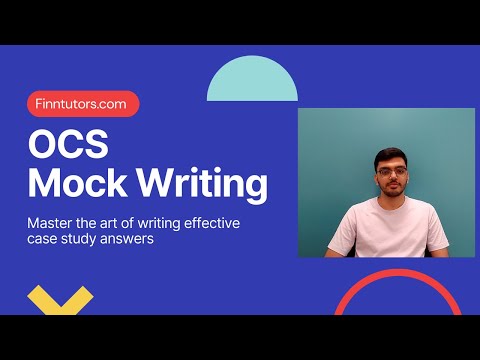 CIMA OCS Nov23/Feb24 - Personal Best - Sample Mock Writing