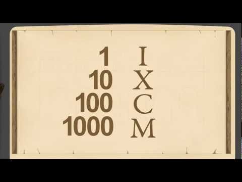 Pre-Algebra 2 - Roman Numerals:有符號值與位置記數法 (Pre-Algebra 2 - Roman Numerals: Sign-Value vs Positional Notation)