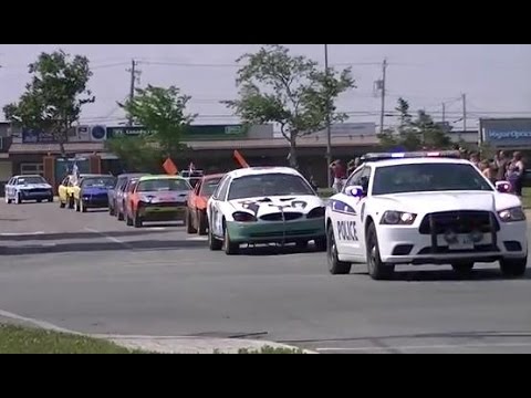2014 Gander Demolition Derby Parade