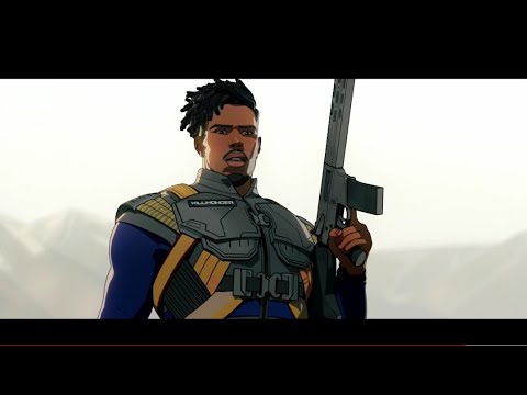 Killmonger Saves Tony Stark from terrorist | Marvel's What if...?