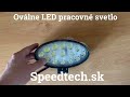 LED pracovné svetlo - 15x3W LED / 10-30V / ECE R10 (176x93x50mm) - Video Youtube