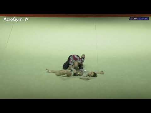 GBR Junior Mixed Pair Combined Final - Acrobatic European Championships 2021