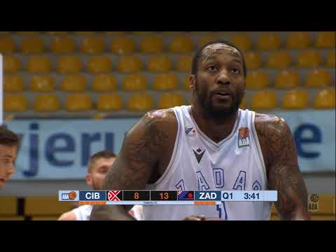 ABA Liga 2020/21, Round 25 match: Cibona - Zadar (10.4.2021)