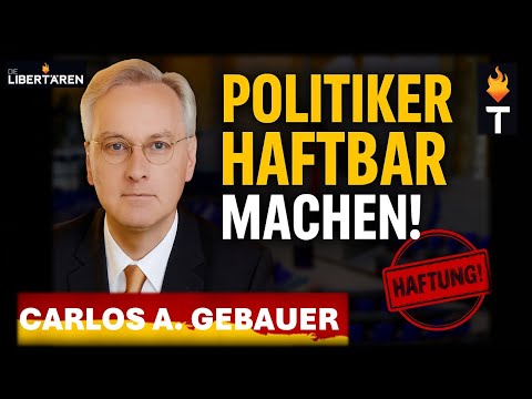 Carlos A. Gebauer: Strengthening the rule of law through politicians' liability - putting an end ...