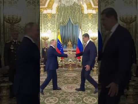 Putin Meets Venezuela's Maduro at Kremlin in Moscow