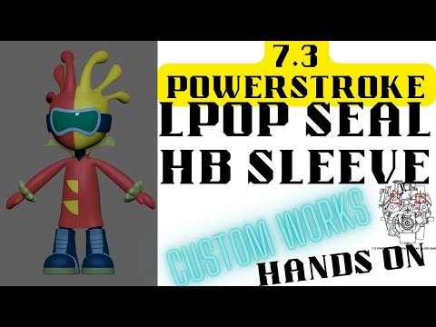 🛻📽️7.3 POWERSTROKE FRONT MAIN SEAL HARMONIC BALANCER WEAR SLEEVE   🚧🛑⛽🛻