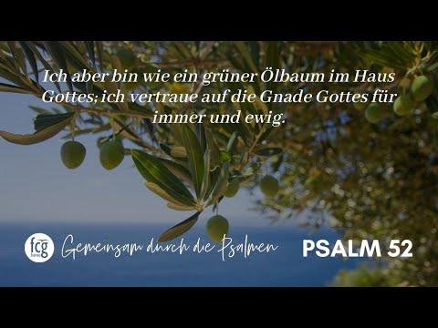 Gemeinsam durch die Psalmen - Psalm 52