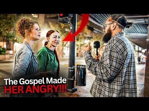 She Got ANGRY & Walked Away From The Gospel! - LIVE Downtown Orlando