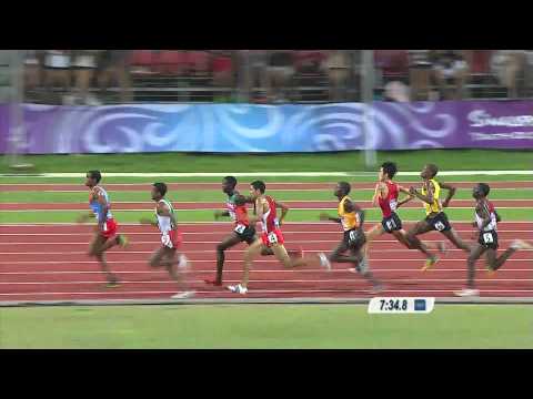 Men's 3000m - Athletics - Singapore 2010 Youth Games