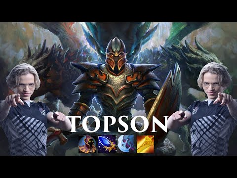 [DOTA 2] OG.TOPSON - KNIGHT DAVION the DRAGON KNIGHT- MIDLANE - 7.27D - DOTA 2 FULL GAMEPLAY