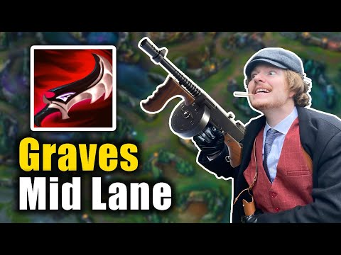 Mid Lane but I'm actually Graves | League of Legends
