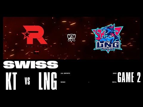 KT vs. LNG - Game 2 | Swiss Stage | 2023 Worlds | KT Rolster vs LNG Esports (2023)