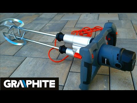 Миксер электрический 1800Вт; скорость: 250-500 мин-1, 400-800 мин-1 GRAPHITE (58G789) Миксер электрический 1800Вт; скорость: 250-500 мин-1, 400-800 мин-1 GRAPHITE (58G789)