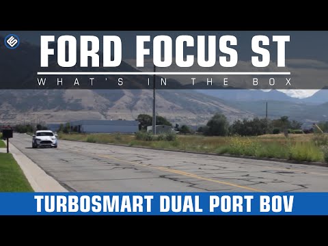 Turbosmart Focus ST Kompact Dual Port BOV on our White Sheep