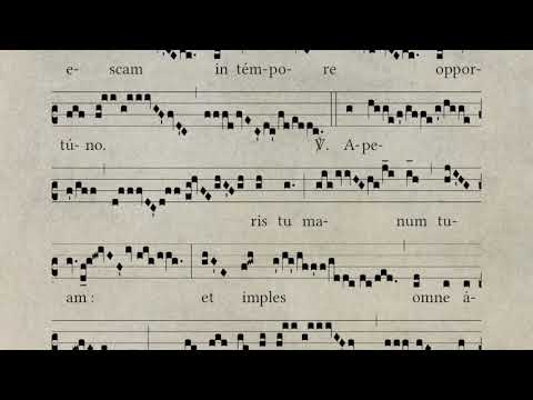 Feria V post Dominica III in Quadragesima: Graduale  - Oculi omnium