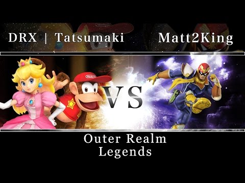 ORL I - DRX | Tatsumaki (Peach, Diddy Kong) vs. Matt2King (C.Falcon) - LFs - Smash Wii U