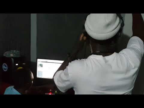 Oneface Mapacha in the Studio with One The Incredible & Maujanja Saplayaz in Dar Es Salaam Tanzania