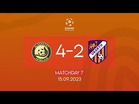 IDBank Premier League. Matchday 7. FC Alashkert - FC Urartu (15.09.2023)
