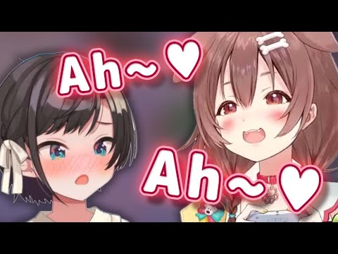 Korone Keeps Making Lood Voices and Damages Subaru Mentally 【ENG Sub/Hololive】