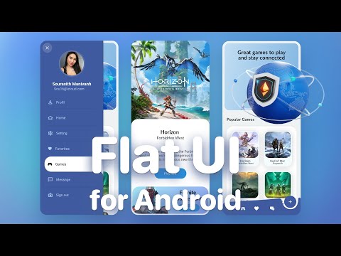 Flat UI Design for Android - Complete course