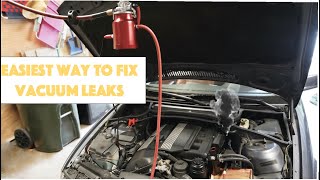 How to fix air LEAKS (Vacuum, Evap, Boost) on ANY BMW - AutoLine Pro