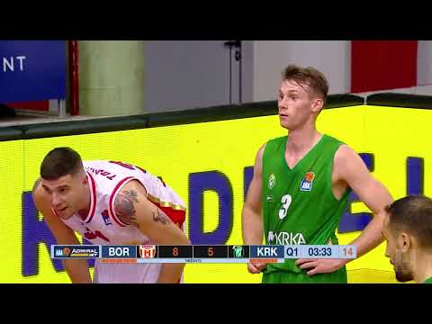 AdmiralBet ABA League 2021/22, Round 22 match: Borac - Krka (12.3.2022)