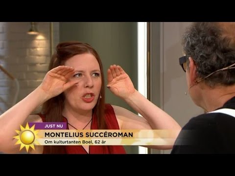 Kulturtant gör revolt - Montelius berättar om sin succéroman - Nyhetsmorgon (TV4)