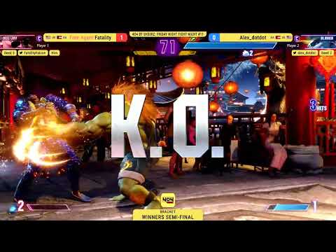 4o4 Friday Night Fight Night Weekly #11 Winners Semi Finals: Alex_dotdot (Blanka) vs Fatality (Dee