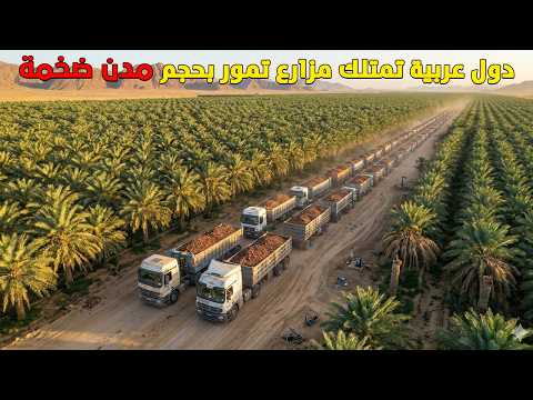 أكبر مزارع التمور على وجه الأرض، ملايين النخيل تحت سيطرة العرب!
