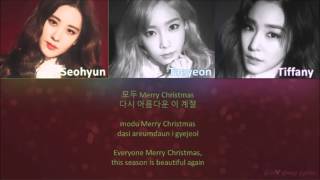 Girls&#39; Generation TTS   Merry Christmas Color Coded Lyrics ENG ROM HAN