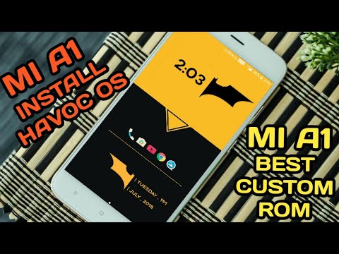 How to install havoc os in mi a1!! Mia1 Best custom Rom 😍 Video